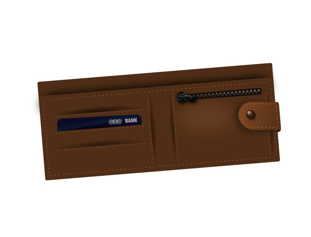 手作り弁当にどれくらいお金をかけるものなのかを表すお財布の画像