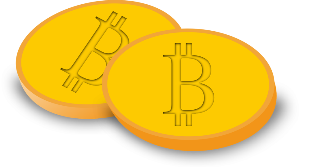 ２つのコイン200円をイメージしたイラスト画像