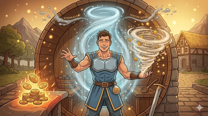 サウナでととのい