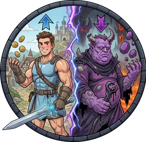 勇者ギャンと魔王むくみ