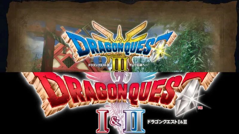 ドラクエⅢとⅠ&Ⅱのホーム画面
